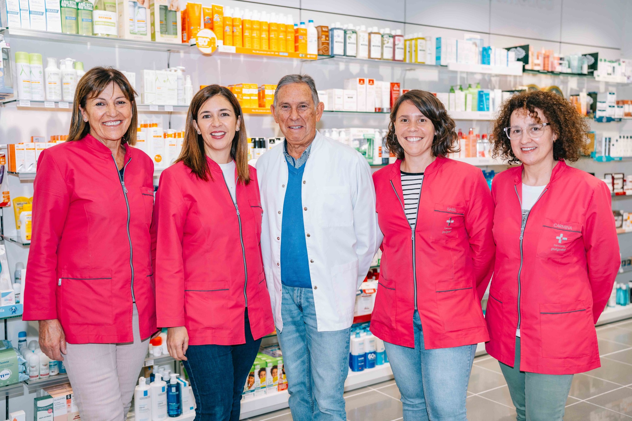 Equipo de profesionales de la farmacia